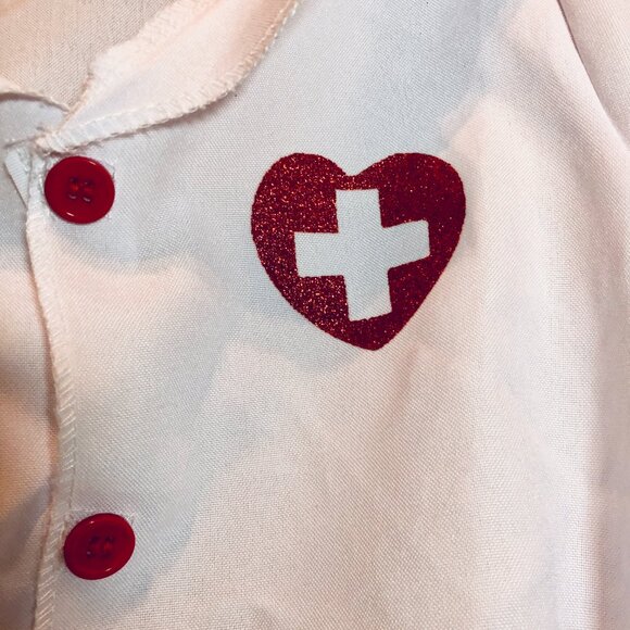 [Kids 4-6yo) AMSCAN Sweetheart Nurse Costume Child S Halloween Dress Up Cosplay - Picture 3 of 7